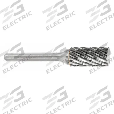 SGS PRO Carbide Bur: Cylinder, SA-2, Steel Cut, 5/16" x 3/4" Head - Steel-Cut Cylinder Burs