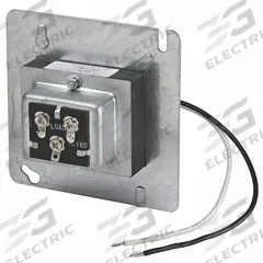 JOHNSON CONTROLS Class 2 Transformer: 40 VA Power Rating, 120V AC, 24V AC, Plate, Wire Lead (MPN Y65A21-0). Key specifications — Brand: JOHNSON CONTROLS; Connection - Primary: Wire Lead; Connection - Secondary: Screw Terminal; Input Voltage: 120V AC; Mounting: Plate; Output Voltage: 24V AC.