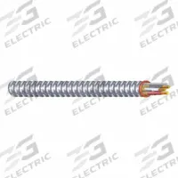 SOUTHWIRE Metal Clad Cable: 12 AWG, 3 Conductors, Copper, 50 ft, Aluminum, Std, THHN/THWN (MPN 61023252). Key specifications — Brand: SOUTHWIRE.