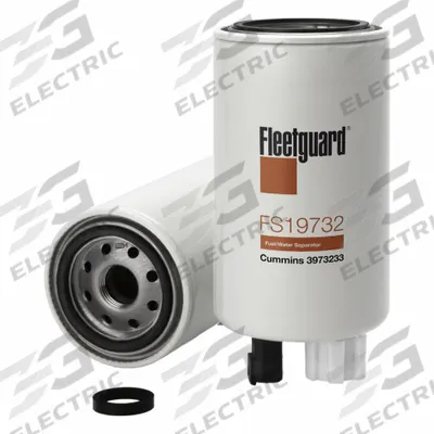 FLEETGUARD Automotive Fuel Filter: 16 3/8 in Overall Lg, 3 11/16 in Outside Dia, Plastic - Spin-On Fuel Filters