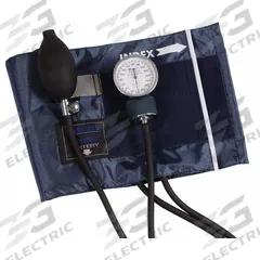 MABIS Blood Pressure Unit: Blood Pressure Unit, Arm, Adult, Nylon, Adult Cuff Named Size, Blue (MPN 01-140-016). Key specifications — Test Location: Arm; Cuff Named Size: Adult; Patient Type: Adult; Color: Blue; Brand: MABIS; Product Type: Blood Pressure Unit; Cuff Material: Nylon; Includes: Inflation Bulb.