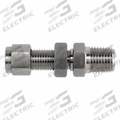 BRENNAN INDUSTRIES Compression Fitting Straight: 1/4 in OD x 1/4 in Pipe Fitting Size (MPN NS2706-LN-04-04-SS). Key specifications — Series: NS2706; Compatible Fitting Brands: Parker CPI; Brand: BRENNAN INDUSTRIES.
