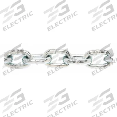 CAMPBELL Straight Chain: 3/16 in Chain Trade Size, 30 Chain Grade, Carbon Steel - Grade-30 Load-Securing Chains