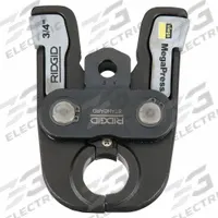 RIDGID Press Jaw: 3/4 in Pipe, Stainless Steel, For Viega MegaPress, Extended/Std Tool Types (MPN 37963). Key specifications — attr518773: Jaw; attr518762: Stainless Steel; attr518771: Steel; attr518761: Viega MegaPress; attr518760: RIDGID.