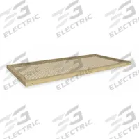 TENNSCO Shelf: 36 in Overall Wd, 12 in Overall Dp, Solid Shelf, 22 ga, Tan, 450 lb Shelf Capacity (MPN QS-3612P). Key specifications — attr37155: Tan; attr37156: Powder Coated; attr55828: Shelf; attr37160: Steel; attr33654: TENNSCO.