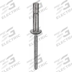 Blind Rivet,1.859" L,0.1875" dia,PK10: Inch, 1 55/64 in Overall Lg, 37/64 in Body Lg, Dome, 10 PK (MPN MGLP-U6-7-PKT). Key specifications — Brand: MAGNA-LOK.