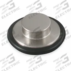 APPROVED VENDOR Drain Stopper: Plastic, Stainless Steel, Silver, Push and Pull (MPN 1PPJ4). Key specifications — Material: Plastic; Color: Silver; Brand: APPROVED VENDOR; Application: Disposal.