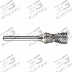 SGS PRO Carbide Bur: Cylinder, SA-5RA, Double Cut, 1/2" x 1" Head, 1/4" Shank (MPN 11755). Key specifications — Trade Number: SA-5RA; Brand: SGS PRO.