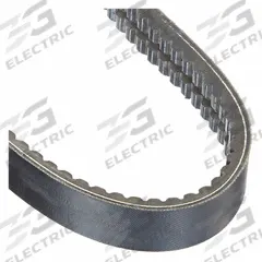 CONTINENTAL Banded Cogged V-Belt: 2/BX112, 2 Ribs, 115 in Outside Lg, 1 21/64 in Top Wd. Key specifications — Belt Material: Polybutadiene.