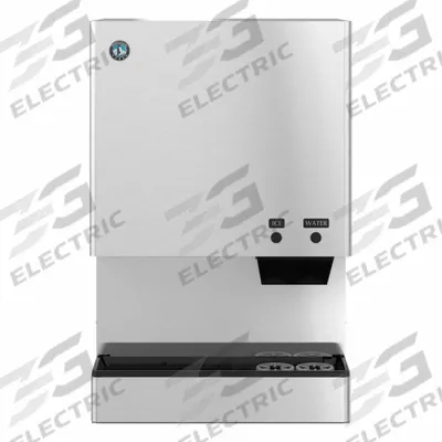 HOSHIZAKI Ice/Water Maker with Dispenser: Nugget, 597 lb Ice per Day, Air Cooled - Combination Ice Machines & Dispensers