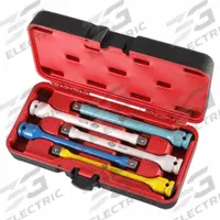 AMERICAN FORGE & FOUNDRY Wheel Torque Sockets: Steel, Torque Limiting Extension Kit, 1/2 in (MPN 40012). Key specifications — Includes: Carrying Case; Socket Type: Torque Limiting Extension Kit; Size: 1/2 in; Color: Gray; Material: Steel; Brand: AMERICAN FORGE & FOUNDRY.