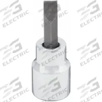 WESTWARD Socket Bit: 3/8 in Drive Size, Slotted Tip, 1/4 in Tip Size, 1 13/16 in Overall Lg, SAE (MPN 53YV96). Key specifications — attr1213360: Fixed Insert; attr1213362: WESTWARD.