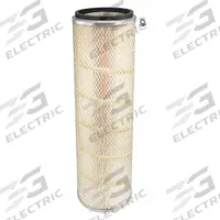 BALDWIN FILTERS Automotive Air Filter: Round-Oval, Engine, Round, Axial Seal, 7/16 in Inside Dia (MPN PA2726). Key specifications — Brand: BALDWIN FILTERS; Compatible Vehicle Make: Ford; Compatible Vehicle Type: Buses; Baldwin Interchange: PA2726.