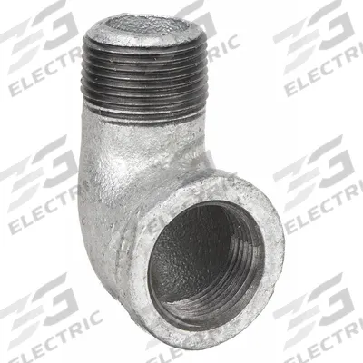 APPROVED VENDOR Metal Pipe Elbow: 90° Elbow, 1 in x 1 in - Medium-Pressure Threaded Pipe Fittings