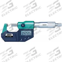 INSIZE IP65 Digital Outside Micrometer: 1 in to 2 in /25 mm to 50 mm, Inch/Metric, IP65 (MPN 3108-2). Key specifications — attr1182744: 0.00005 in/0.001 mm; attr1182751: Certificate of Inspection; attr1182776: IP65; attr1182741: INSIZE; attr1182743: +/- 0.0001 in; attr1182759: Yes.