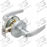 SCHLAGE Door Lockset: Classroom Lever Locksets, Chrome, ADA Compliant (MPN ND70PD ATH 626). Key specifications — Ligature Resistance: Not Ligature-Resistant; Brand: SCHLAGE; Lockset Function ANSI Code: F84; Visual Indicator Message: No Message; Lockset Style: ND Athens; ADA Compliant: Yes; Finish: Satin Chromium-Plated : Cast Zinc.