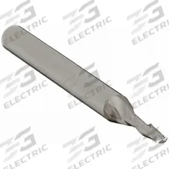 APPROVED VENDOR Square End Mill: Carbide, 2 Flute, 11 mm Mill Dia, 25 mm LOC, 76 mm OAL (MPN 204-001410)