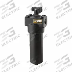 PARKER Hydraulic High Pressure Filter: 25 gpm Nominal Flow, 7,000 psi Max. Pressure, Microglass (MPN WPF210QEVGSKS121). Key specifications — attr95822: 10; attr95823: Microglass; attr95824: SAE #12; attr98906: PARKER.