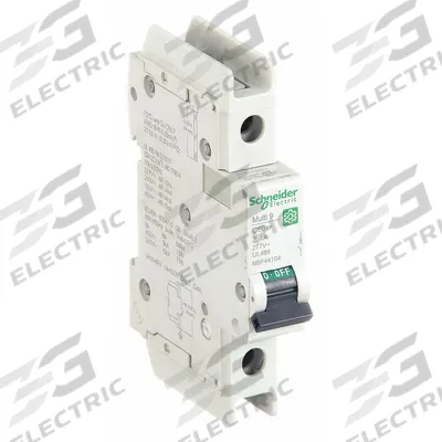 SCHNEIDER Miniature Circuit Breaker: 4 A Amps, 60V DC, 14kA at 120/240V AC - Z-Curve, 1-Pole UL489 DIN Rail-Mount Miniature Circuit Breakers