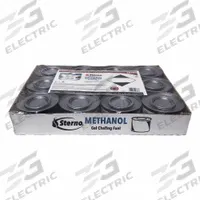STERNO Chafing Fuel: Chafing Dishes, 2 hr, Methanol (MPN 20388). Key specifications — Application: Chafing Dishes; Manufacturer Part Number: 20388; Product Type: Chafing Fuel; Fuel Type: Methanol; Brand: STERNO; Burn Time: 2 hr.