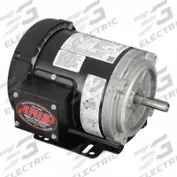 LEESON General Purpose Motors: C-Face/Universal Mount, Totally Enclosed Fan Cooled, 3/4 hp (MPN 056T34F15669). Key specifications — Brand: LEESON; Nameplate Voltage @ 60 Hz: 208-230/460V AC; Full Load Current @ 60 Hz: 3.0-3.2/1.6 A; Nameplate RPM @ 60 Hz: 3,450 RPM; Motor Enclosure: TEFC.