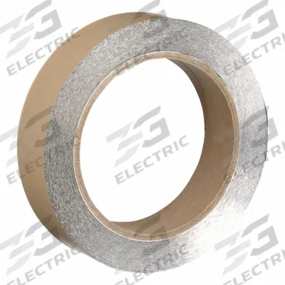 3M Foil Tape: 2 in Wd, 36 yd Lg, 15 mil Thick, Acrylic, Indoor/Outdoor - Sound Dampening Foil Tape