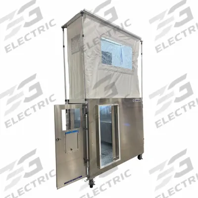 HEPACART Particle Containment Unit: 29 in Overall Wd, 74 in Overall Lg - Particle Containment Units