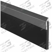 NATIONAL GUARD Door Sweep: Single Fin Insert, Aluminum, 36 in Lg, 3 1/16 in Wd, Aluminum (MPN 203NDKB-36). Key specifications — Brand: NATIONAL GUARD.