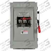 SIEMENS Safety Switch: Non-Fusible, 60 A, Three Phase, 600V AC, Galvanized Steel, Indoor (MPN HNF362JW). Key specifications — attr867131: SIEMENS.