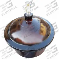 Desiccator: Vacuum, Round, Glass/Porcelain, 9 3/8 in Overall Dia, 12 1/2 in Overall Ht, Lid (MPN 5YHV2). Key specifications — Includes: Lid; Brand: APPROVED VENDOR; Desiccator Shape: Round.