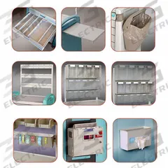 CAPSA HEALTHCARE Anesthesia Cart Accessories (MPN AM-AN-ACCPK3). Key specifications — Includes: Sharps Container; Brand: CAPSA HEALTHCARE.