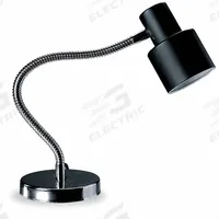 APPROVED VENDOR Task Light: Bulb Dependent, Gooseneck, 19 in Arm Reach, Magnet, 60 W, 120V AC (MPN 4PD35). Key specifications — Lighting Technology: Bulb Dependent; Brand: APPROVED VENDOR; Bulb Wattage: 60 W; Color: Black/Silver; Operating Voltage: 120V AC.
