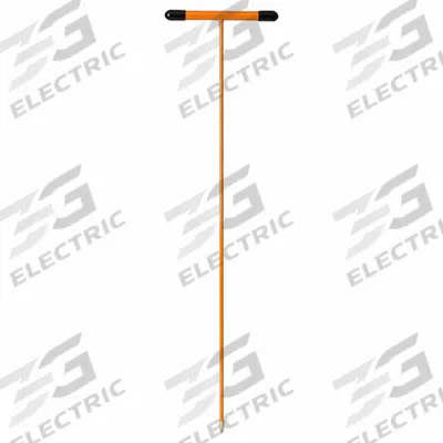 NUPLA Soil Probe: 60 in Shaft Lg, Fiberglass Shaft, 1/2 in Shaft Dia - Soil Probes