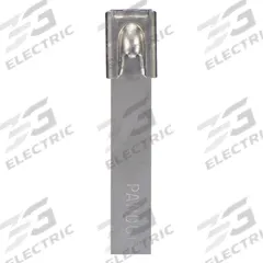 PANDUIT Cable Tie: 8 in Nominal Lg, 2 in Nominal Max. Bundle Dia., 0.31 in Wd, Silver, Std, 50 PK (MPN MLT2H-LPAL). Key specifications — attr211461: PANDUIT; attr201685: Ball Lock; attr201686: Silver.