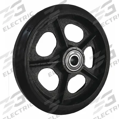 APPROVED VENDOR Wheel: 10 in Overall Ht, 500 lb Load Capacity, 10 in H x 2 in W - Hand Truck Wheels, Bearings, Brakes & Axles