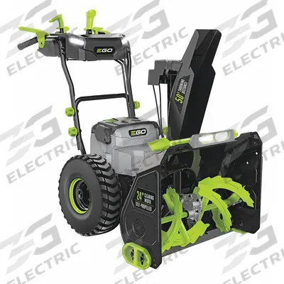 EGO Cordless Walk-Behind Snow Blower Kit: 200° Chute Turning Radius, Cordless - Battery-Powered Snow Blowers