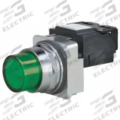 SIEMENS Pilot Light: 30 mm Panel Mounting Size, Green, LED, 480 V AC Max Volt Rating (Supply) (MPN 52PL4J3XB). Key specifications — Series: Class 52; Brand: SIEMENS; Includes Push-To-Test: No Push-To-Test Included.