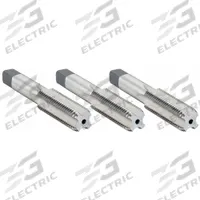 WIDIA GTD Tap Kit: M24x3 Metric, D8, 4 Flute, High Speed Steel (MPN 14912). Key specifications — attr1300563: One Each Taper 1E058, Plug 1E060, Bottoming 1E062.