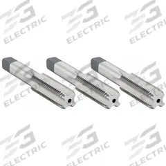 WIDIA GTD Tap Kit: M24x3 Metric, D8, 4 Flute, High Speed Steel (MPN 14912). Key specifications — attr1300563: One Each Taper 1E058, Plug 1E060, Bottoming 1E062.