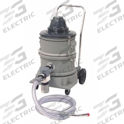 NILFISK Industrial Vacuum: Wet/Dry, HEPA Rated, 12 gal Tank Size, Plastic, 1 1/4 in Hose Dia - Mercury-Recovery Vacuums