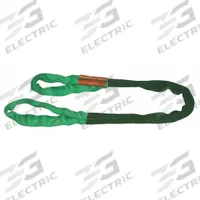 LIFT-ALL Roundsling: Type 3, Polyester, Polyester Sleeve w/ Nylon Cover, 19 ft Sling Lg (MPN EE60X19). Key specifications — Brand: LIFT-ALL.