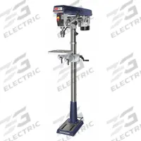 DAYTON Radial Floor Drill Press: Belt Drive, 120V AC, Fixed Speed, 600 RPM – 3,100 RPM, 3/4 hp (MPN 40PM17). Key specifications — attr73610: 33 in; attr73588: 3/4 hp; attr20311: DAYTON; attr20312: Floor Stand; attr20466: No; attr20316: Belt; attr73607: 120V AC; attr73596: Single-Phase.