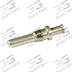 SOURIAU Crimp Contact: 8291, #8, Male, Crimp, Silver, Copper Alloy, Loose Contact, 10 AWG, UTO (MPN 82913607A). Key specifications — Connection Type: Crimp; Contact Size: #8; Product Packaging Form: Loose Contact; Brand: SOURIAU; Pole Material: Copper Alloy; Wire Size: 10 AWG; Compatible with Series: UTO; Contact Gender: Male.