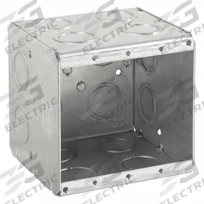 RACO Electrical Box: Steel, 2 Gangs, 3 1/2 in Box Dp, 3 3/4 in Box Wd - Masonry Electrical Boxes