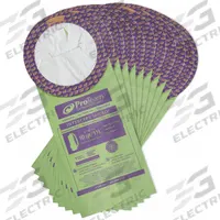 PROTEAM Vacuum Bag: ProTeam, Dry, Paper, 2-Ply, Std, 100331. Key specifications — Compatible Vacuum Brand: ProTeam; Bag Pickup Type: Dry; Bag Material: Paper; Ply Count: 2-Ply; Brand: PROTEAM; Compatible Vacuum Manufacturer Part Number: 107138; Manufacturer Part Number: 100331.
