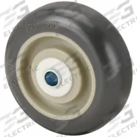 APPROVED VENDOR Caster Wheel: 3 1/2 in Wheel Dia., 1 1/4 in Wheel Wd, Polyurethane, Plastic, Std (MPN P-UP-035X013/050D-AM). Key specifications — Brand: APPROVED VENDOR; Wheel/Tread Color: Gray.