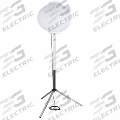 SOUTHWIRE LED Balloon Light: LED, 24,000 lm Max Brightness, 9 ft Max Ht, 120V AC, Corded (MPN 9822). Key specifications — Operating Voltage: 120V AC; Brand: SOUTHWIRE; Frame Color: White; Manufacturer Part Number: 9822.
