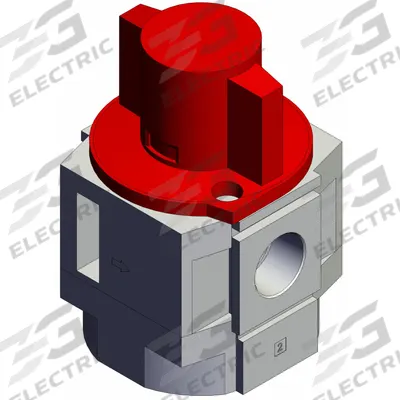 SMC Air Line Valve: 1/2 in NPT, 1/2 in NPT Outlet Size, 125 psi Max Op Pressure - SMC Compressed Air Line Pressure-Relief Lockout Valves for FRLs