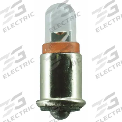 APPROVED VENDOR Compact LED Bulb: LED, Midget Flanged (F3-6), (T) Tubular, T1-3/4, 24V DC - F3-6 Sub-Midget Flanged Base Lamps