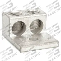 BLACKBURN Mechanical Connector: For Wire Size 14 AWG – 2/0 AWG, 1 Wire Terminations (MPN ADR21-21). Key specifications — Brand: BLACKBURN; Lug Material: Tin-Plated Aluminum.